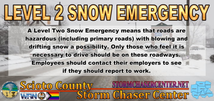 Ohio Level 2 Snow Emergency
